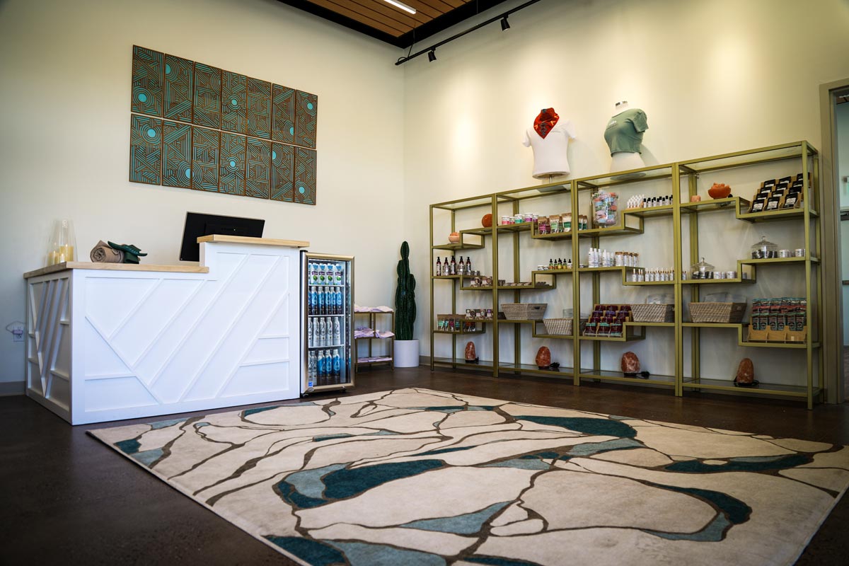 Rainwater Wellness Spa lobby